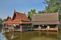 The Floating Market ตลาดน้ำ in Mueang Boran