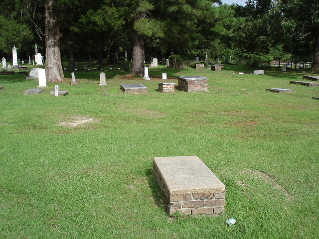 Old Aberdeen cemetery / Mississippi. USA - 9 juillet 2010
