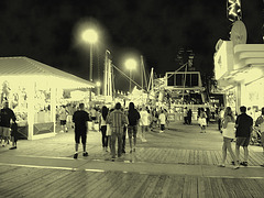 Wildwood, New-Jersey. USA -  18 juillet 2010 - Vintage