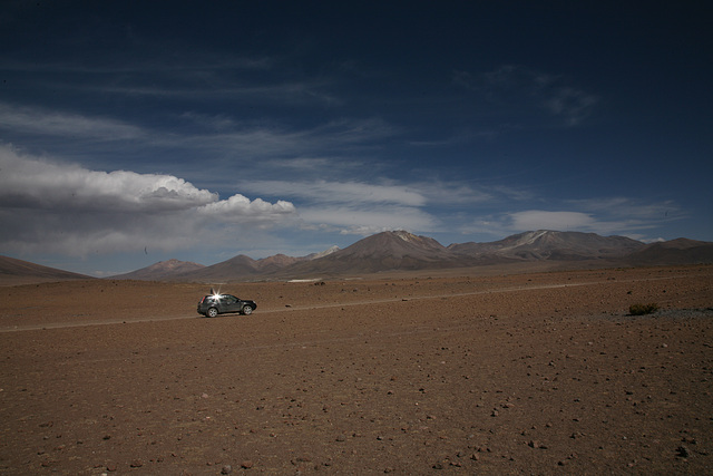 Crossing the altiplano