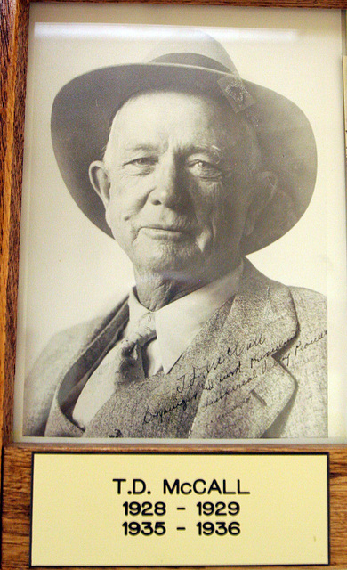 T.D. McCall - First President of Imperial County Historical Society (8323)