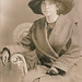 Woman with Flowery Hat