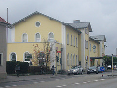 Der Bahnhof in Schwandorf