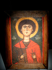 Svaneti Museum, Mestia- Icon of Saint George