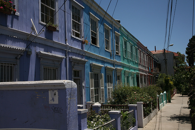 Houses in Valparaiso