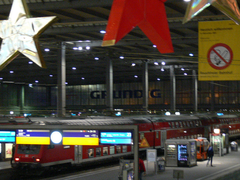 München - Advent im Hauptbahnhof