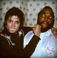 Michael Jackson punch Mr T