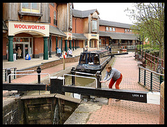 Woolies by the canal