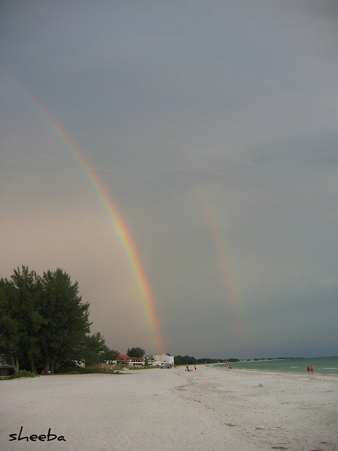 Double Rainbow at Anna Maria Island