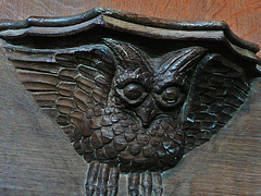 edlesborough owl misericord