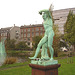Exhibitionnisme statuaire / Statuary exhibitionist - Copenhague, Danemark.  Création LeoKris.