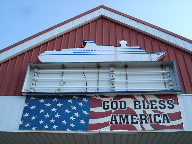 God bless America / New- Brunswick, New-Jersey. USA - 21 juillet 2010