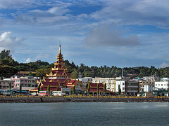 Kawthaung pier
