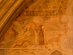 cliffe, n. transept murals, c13