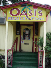 Oasis mexican café / San Antonio, Texas. USA - 2 juillet 2010.