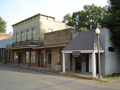 Landfair façade / Indianola, Mississippi. USA - 9 juillet 2010