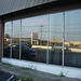 Ceramic tile shop window / Tuile de céramique réfléchissantes - New-Brunswick, New-Jersey. USA - 21 juillet 2010