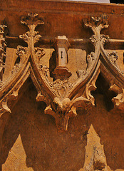 v+a c.1350 reredos from sutton valance