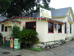 Oasis mexican café / San Antonio, Texas. USA - 2 juillet 2010. - Photo originale