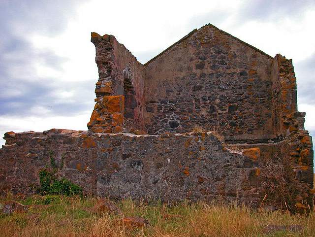 Ruins of the Convict Barracks in Stanley