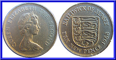 Jersey   10 New Pence 1968