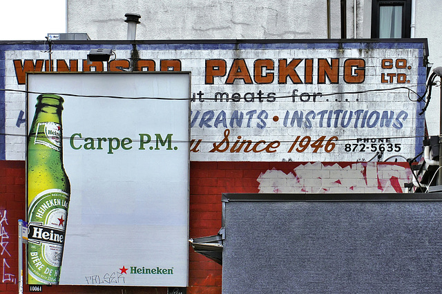 Windsor Packing Sign – Main Street, Vancouver, BC