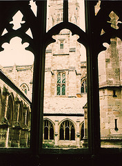 winchester college cloister