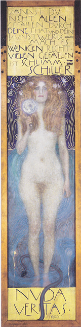 Nuda Veritas (G. Klimt, 1899)