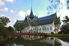 Sanphet Prasat Palace in Ayutthaya