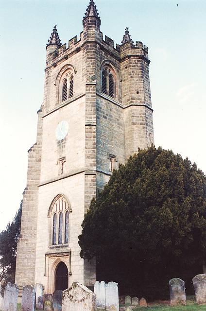 chiddingstone church tower c15