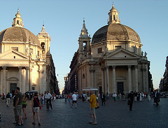 Plaza del Popolo. Roma.