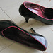Valériane allias Lady Elido /  Fonteneau make elegant high heels shoes /  Superbes escarpins de marque Fonteneau - Avec / with