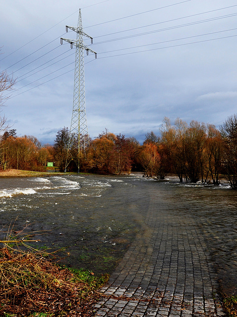 Hochwasser der Fulda