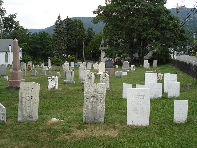 St-Thomas episcopal church's cemetery / Vernon, New-Jersey (NJ). USA / 21 juillet 2010.