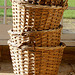 Stacked baskets