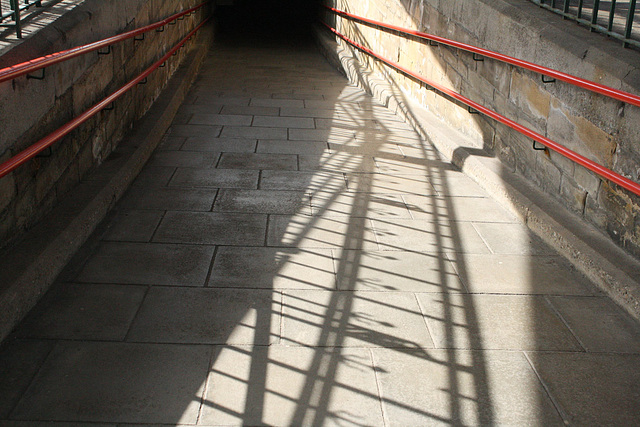 Carnforth station underpass