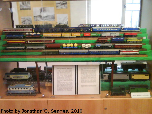 Various Model Trains in the CD Muzeum, Luzna u Rakovnika, Bohemia (CZ), 2010