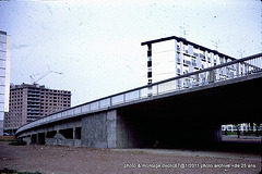 construction de l'Esplanade ici le regretté pont Winston Churchilll
