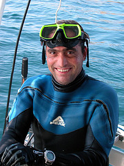 Alex my dive master for many years