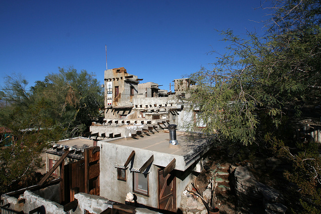 Cabot's Pueblo Museum - Post Flood December 2010 (8634)