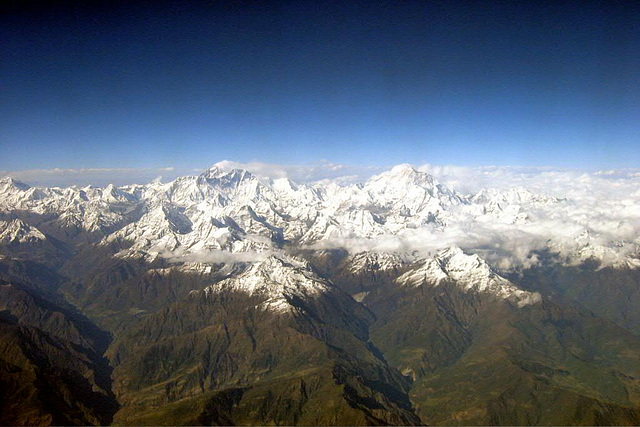 Mt Everest and the Khumbu Himal