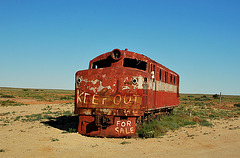 Derelict train