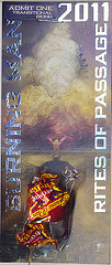 Burning Man 2011 Ticket - Rites of Passage