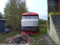 CD Class 749 Diesel at Luzna u Rakovnika, Bohemia (CZ), 2010