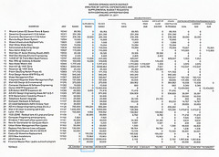MSWD Supplemental Budget Request 2011