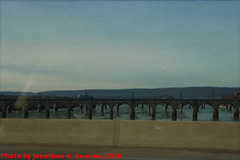 Philadelphia & Reading Railroad Bridge, Edited Version, Harrisburg, Pennsylvania, USA, 2010