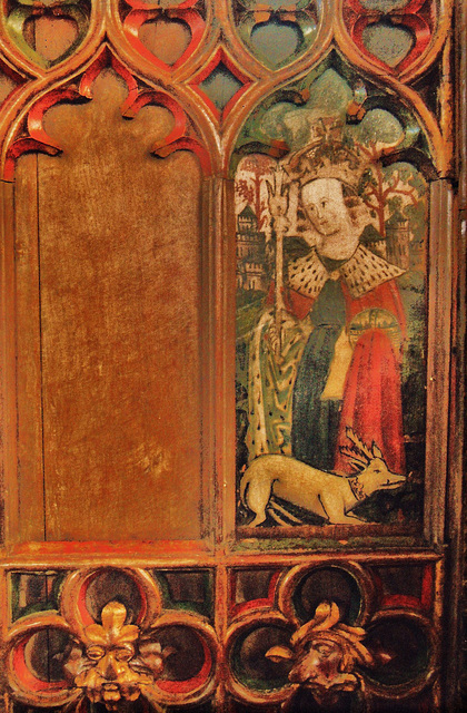 lanreath church, screen c.1520