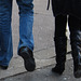 Petit kido de Lilette / Lilette's street gift - Lady in leather sexy boots / Dame en bottes de cuir sexy - 20 janvier 2009