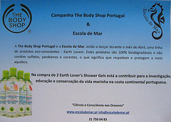The Body Shop Portugal & Escola de Mar Partnership Promotion