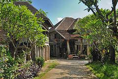 Compound of monks accommodations